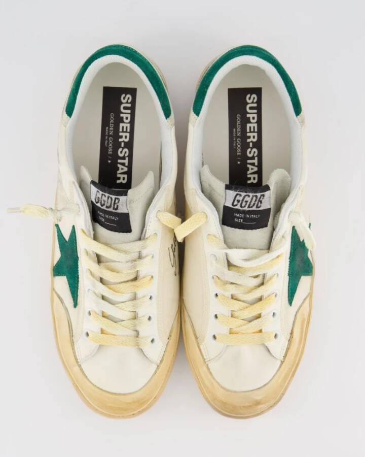 Golden Goose Witte Super Star Penstar Sneaker Multicolor Heren