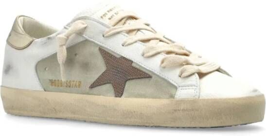 Golden Goose Witte Super Star Sneakers White Dames