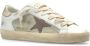 Golden Goose Iconische ster leren sneakers met suède Beige Dames - Thumbnail 4