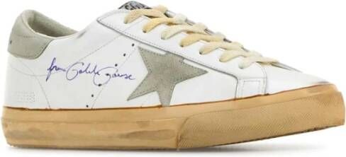 Golden Goose Witte Superstar Sneakers White Heren