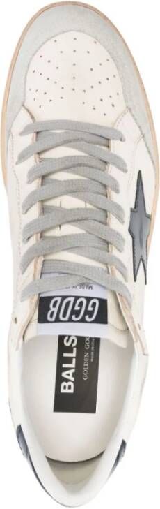 Golden Goose Witte Sneakers met Unieke Details White Heren