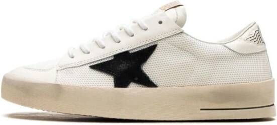 Golden Goose Witte Zwarte Stardan Sneakers White Heren