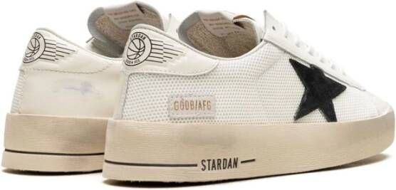 Golden Goose Witte Zwarte Stardan Sneakers White Heren