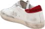 Golden Goose Witte Rode Leren Sneakers Ronde Neus White Dames - Thumbnail 4