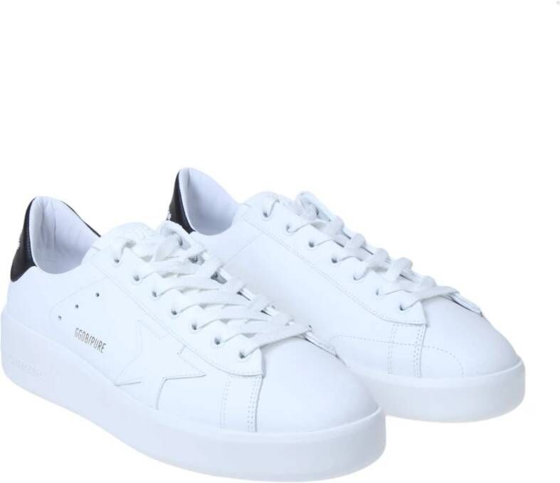 Golden Goose Witte Zwarte Sneakers Stijlvol Ontwerp White Dames