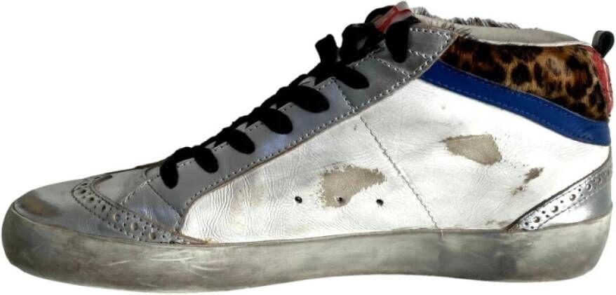 Golden Goose Zebra Blue Sneakers Multicolor Dames