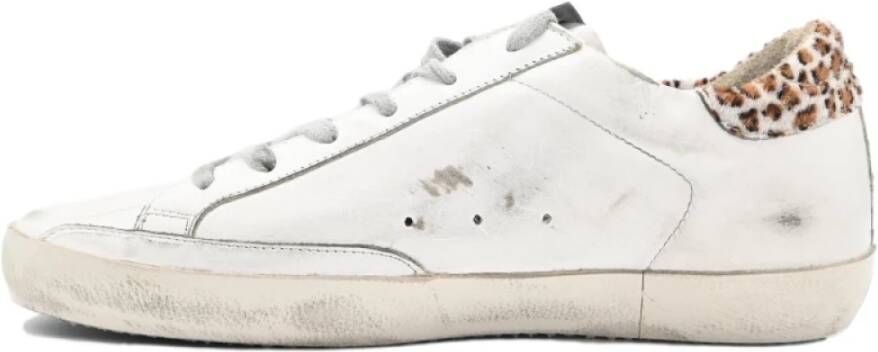 Golden Goose Zebra Star Sneakers White Dames