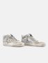 Golden Goose Zilver Glitter Skate Sneakers Mid Star Gray Dames - Thumbnail 2