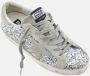 Golden Goose Zilver Glitter Super-Star Sneakers Gray Dames - Thumbnail 4