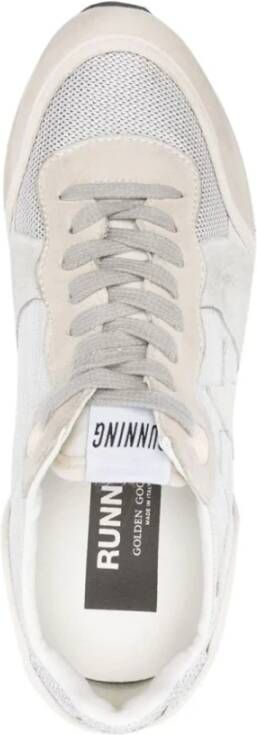 Golden Goose Zilveren Casual Sneakers met Rubberen Zool Gray Dames