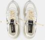 Golden Goose Low-Top Sneakers Running Sneakers Leather Silver in wit - Thumbnail 25