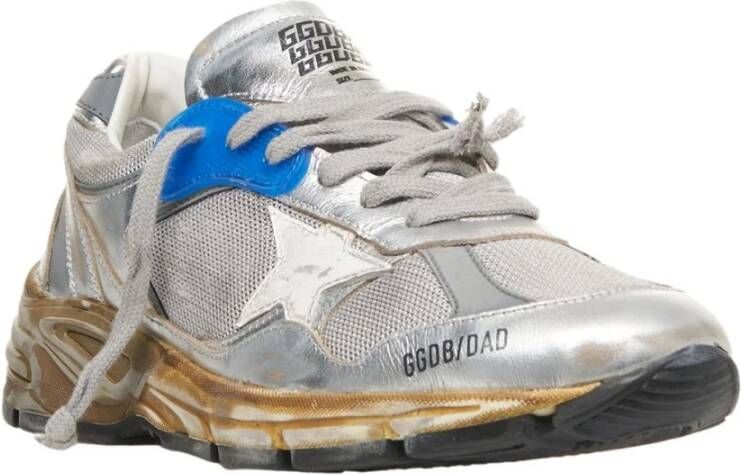 Golden Goose Zilveren Sneakers Running Dad Stijl Multicolor Dames