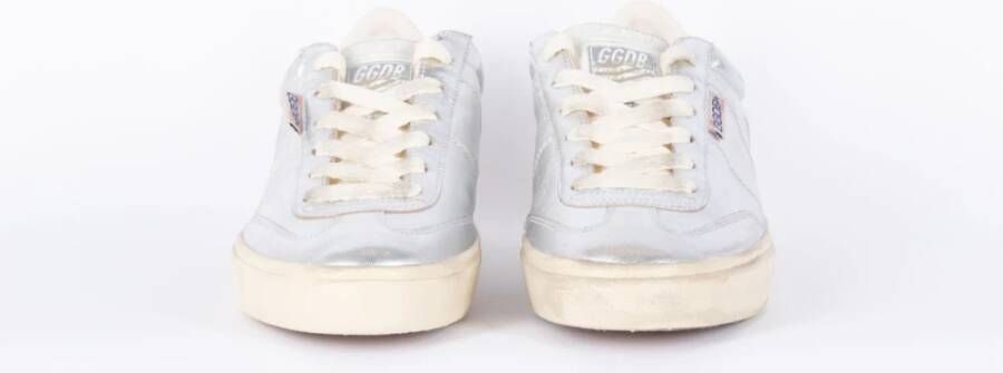 Golden Goose Zilveren Soul Star Gelamineerde Sneakers Gray Dames