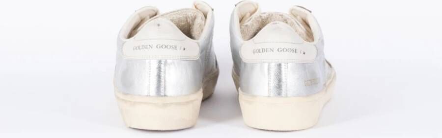 Golden Goose Zilveren Soul Star Gelamineerde Sneakers Gray Dames