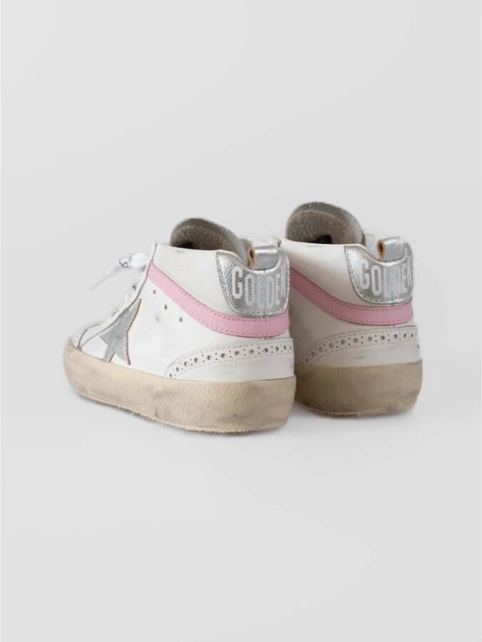 Golden Goose Zilveren Ster Klassieke Sneakers White Dames