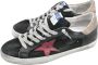 Golden Goose Zwart en Bordeaux Star Sneakers Black Heren - Thumbnail 3