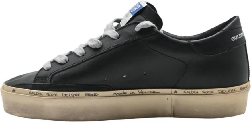 Golden Goose Zwart en Goud Sneakers Black Heren