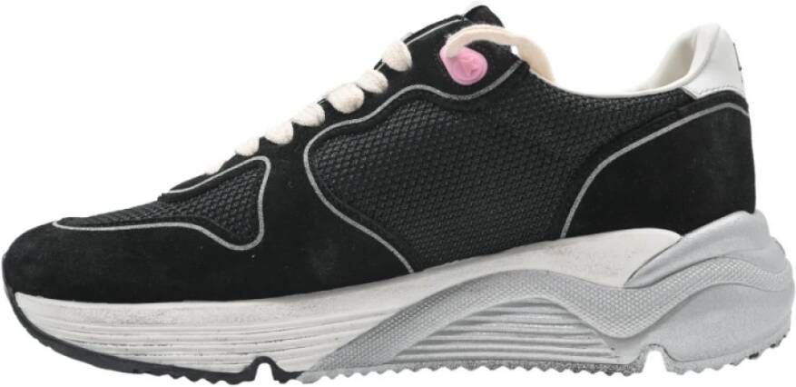 Golden Goose Zwart en Wit Hardloopschoenen Black Dames