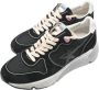 Golden Goose Zwart en Wit Hardloopschoenen Black Dames - Thumbnail 3