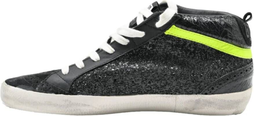 Golden Goose Zwart Fluo Midstar Sneakers Black Dames