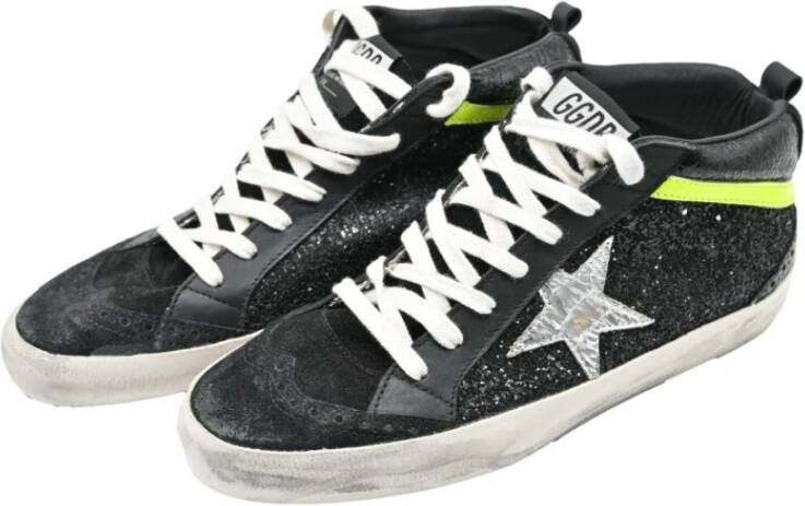 Golden Goose Zwart Fluo Midstar Sneakers Black Dames