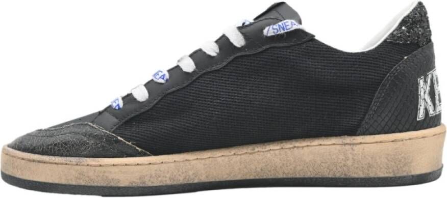 Golden Goose Zwart Goud Ster Sneakers Black Dames