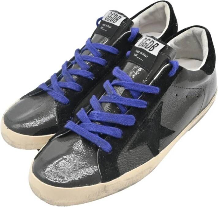 Golden Goose Zwart Grijs Superstar Sneakers Multicolor Dames