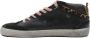 Golden Goose Zwart Rood Mid Star Sneakers Black Heren - Thumbnail 3