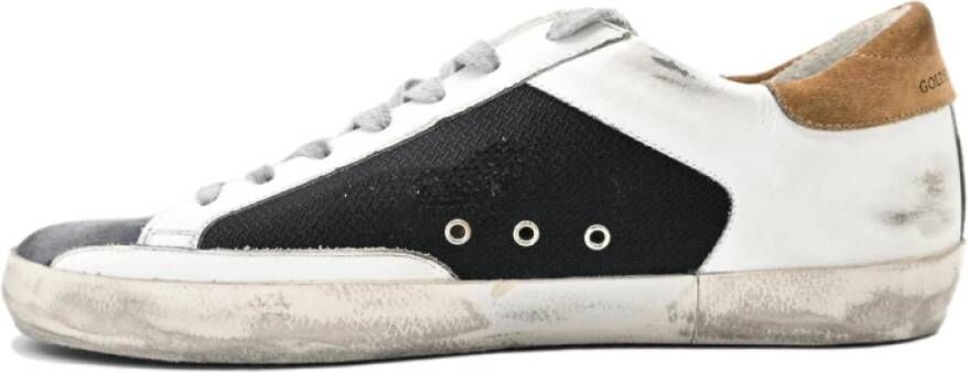 Golden Goose Zwart Wit IJs Ster Sneakers White Heren