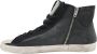 Golden Goose Zwart Wit Suède Glitter Sneakers Black Dames - Thumbnail 2