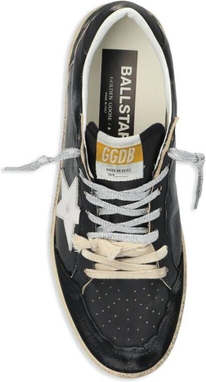 Golden Goose Zwarte Ball Star Sneakers Black Dames