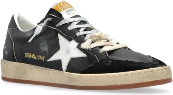 Golden Goose Zwarte Ball Star Sneakers Black Dames