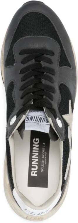 Golden Goose Zwarte Chunky Sneakers met Sterrenpatch Black Heren