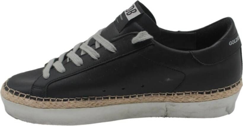 Golden Goose Zwarte Hi Star Sneakers Black Dames