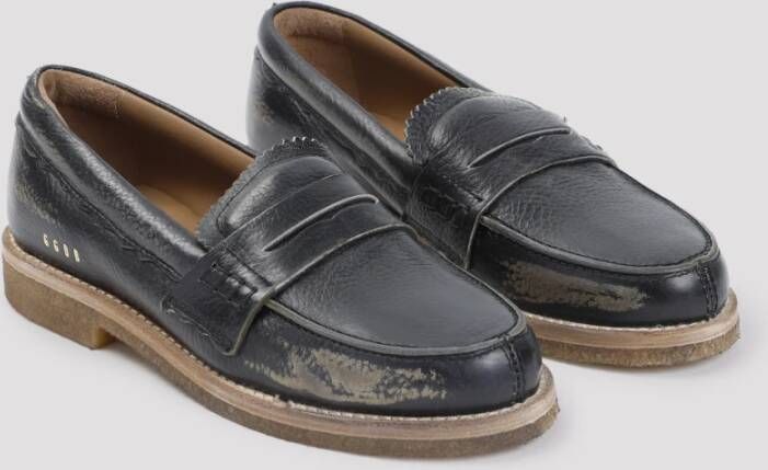 Golden Goose Zwarte Jerry Loafers Black Dames