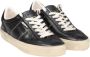 Golden Goose Zwarte Leren Sneakers Vetersluiting Rubber Black Heren - Thumbnail 2