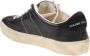 Golden Goose Zwarte Leren Sneakers Vetersluiting Rubber Black Heren - Thumbnail 4