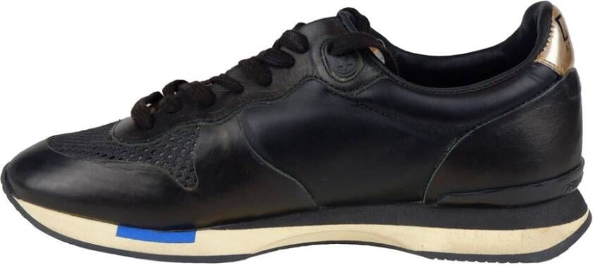 Golden Goose Zwarte Leren Ster Sneakers Black Dames