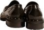 Golden Goose Zwarte leren studs Chunky Moccasin Black Dames - Thumbnail 4