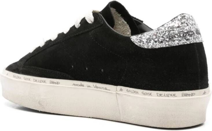 Golden Goose Zwarte Sneakers met Ster Patch Black Dames