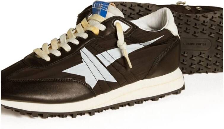 Golden Goose Zwarte Sneakers met Sterpatch Black Heren