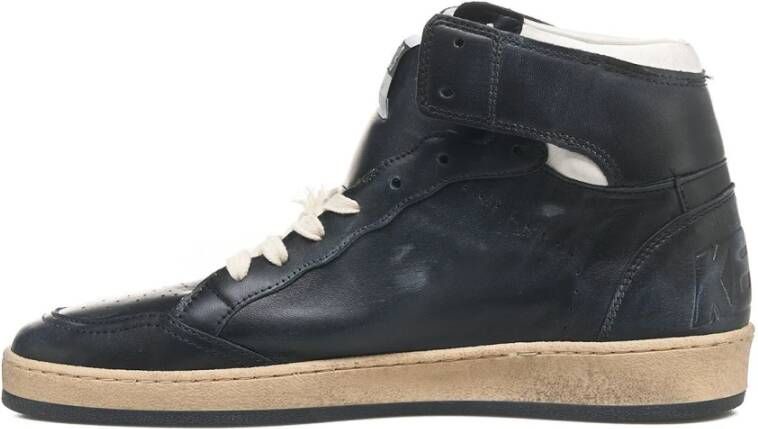 Golden Goose Zwarte Sneakers voor Mannen Aw24 Black Heren