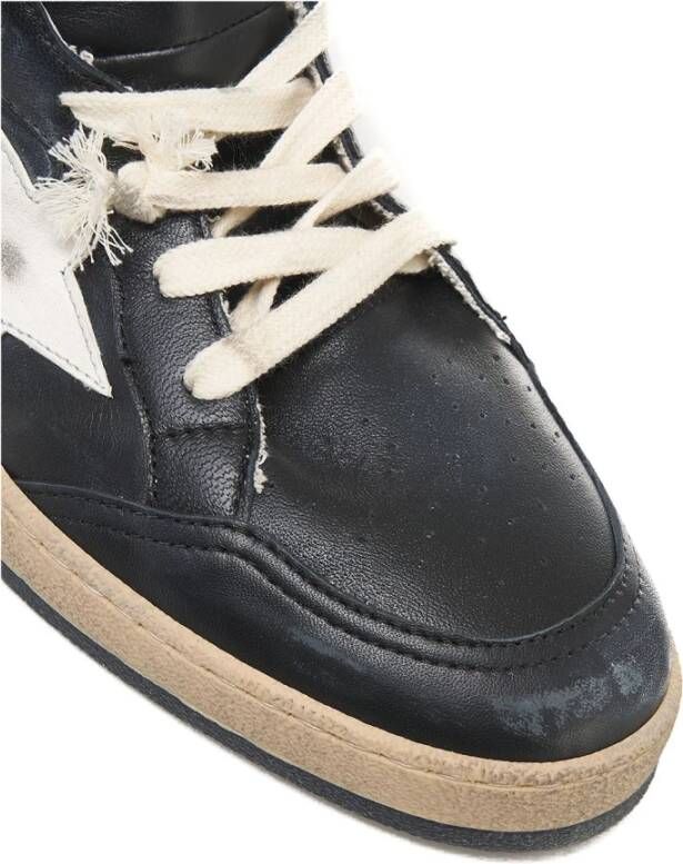 Golden Goose Zwarte Sneakers voor Mannen Aw24 Black Heren