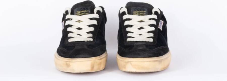 Golden Goose Zwarte Soul Star Leren Sneakers Black Dames