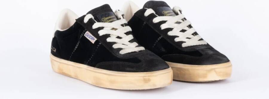 Golden Goose Zwarte Soul Star Leren Sneakers Black Dames