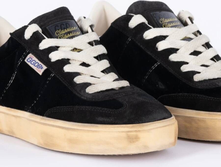 Golden Goose Zwarte Soul Star Leren Sneakers Black Dames