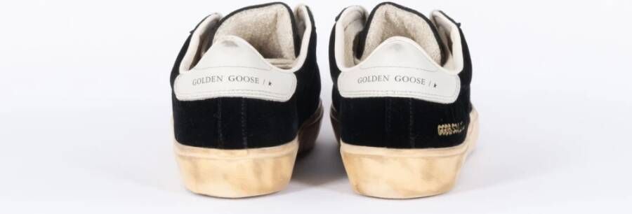 Golden Goose Zwarte Soul Star Leren Sneakers Black Dames