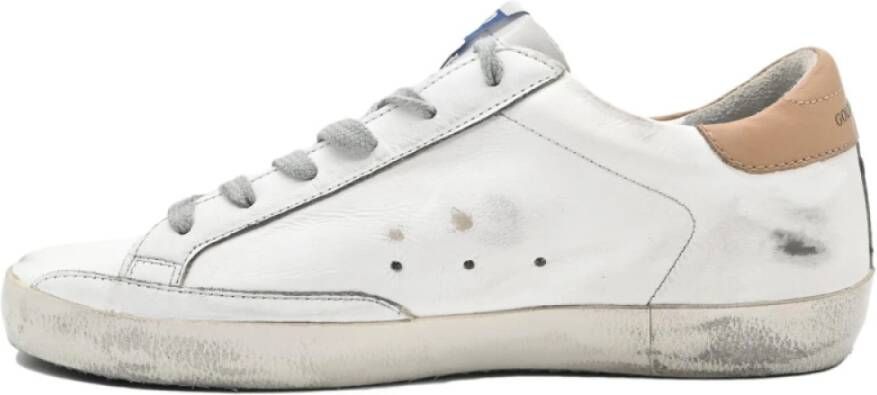 Golden Goose Zwarte Ster Superstar Sneakers White Dames