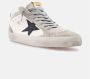 Golden Goose Zwarte Ster Wit Leren Sneakers White Dames - Thumbnail 4