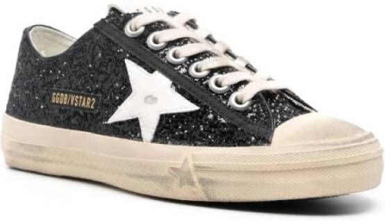 Golden Goose Zwarte Ster Witte Sneakers Black Dames